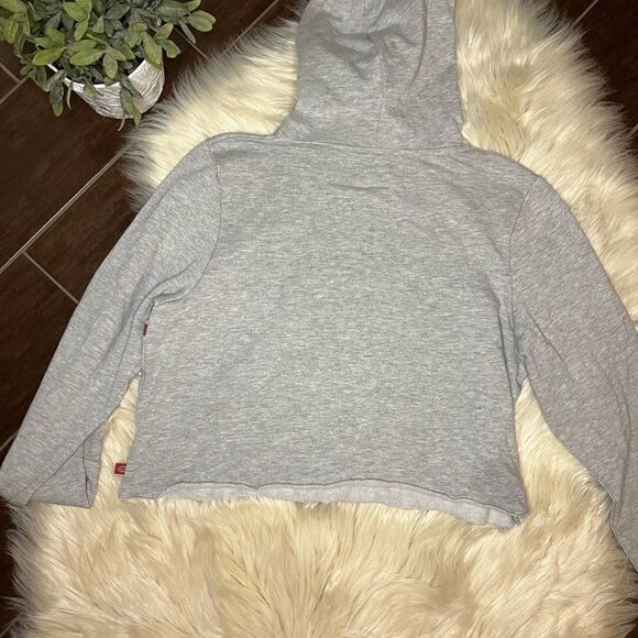 Dickies grey sweatshirt crop hoodie size medium - Picture 4 of 7